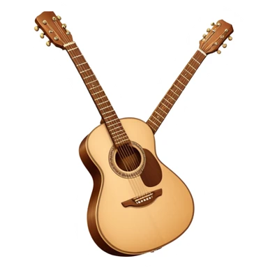 Acoustic guitar sticker