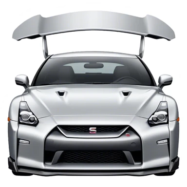 Nissan GT-R - Nissan (Model Year: 2022) (Iconic colour: Silver) sticker