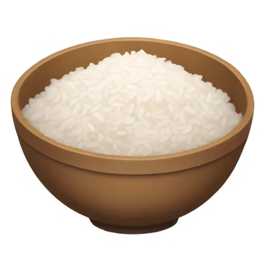 Steamy rice bowl sticker