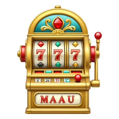 Slot machine, macau sticker