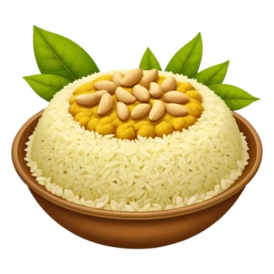 karnataka lemon rice dish sticker