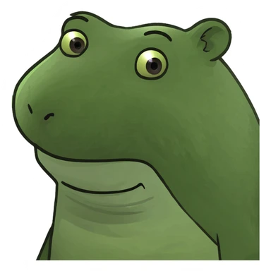 Hungry beaver sticker