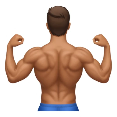 back muscle iphone yellow style sticker