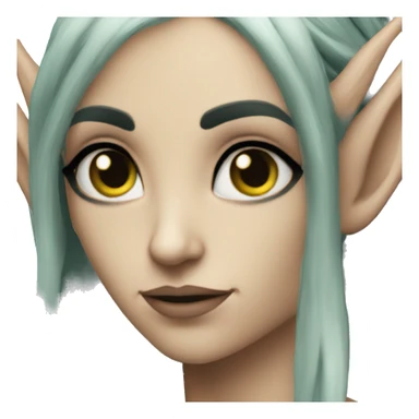 Gothique elf sticker