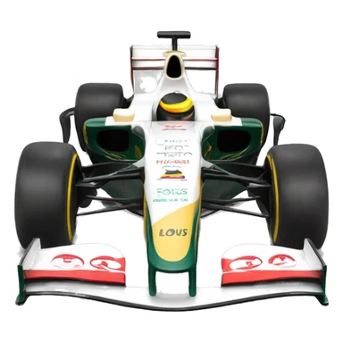 2012 formula 1 car with Lotus  sticker