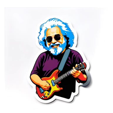 Jerry Garcia sticker