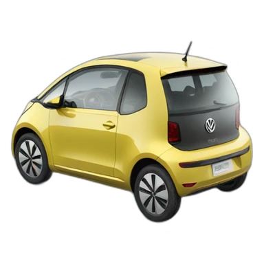 Volkswagen id3 on unicycle sticker