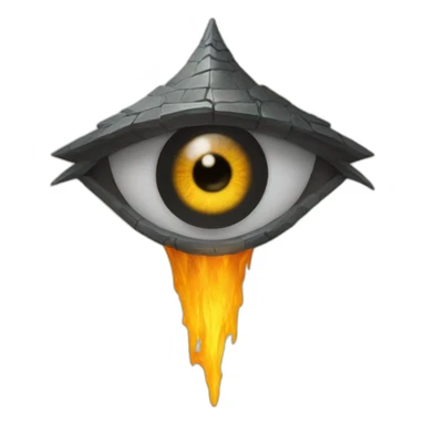 tower  Sauron eye on it sticker