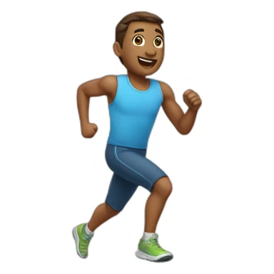 peppo-running sticker