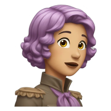 Rosa Ricci mare fuori TV series sticker