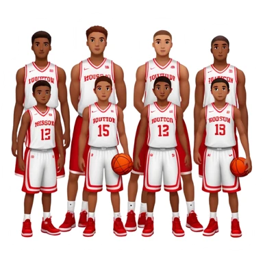 University of Houston basketball  sticker