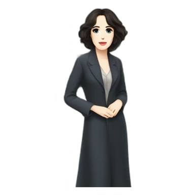 Isabelle adjani in a train sticker