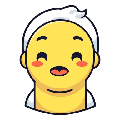 Chocking emoj sticker