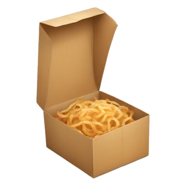 fried onions in box sticker