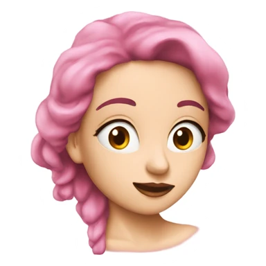 Taza de té rosa  sticker