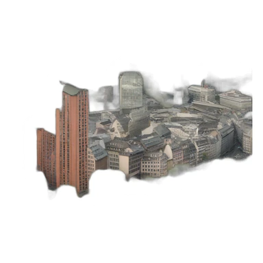 Frankfurt view sticker