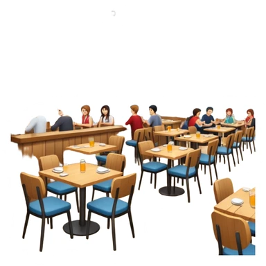 restaurant

 sticker