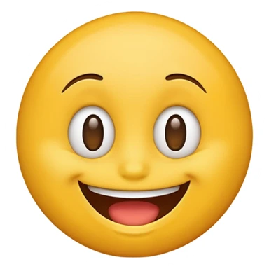 Emoji giving head sticker