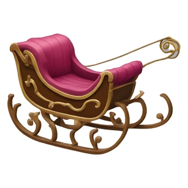 mulberry sleigh sticker