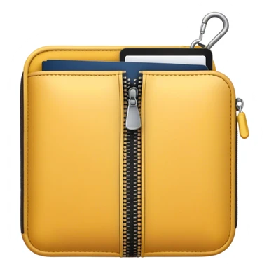 File with zipper sticker