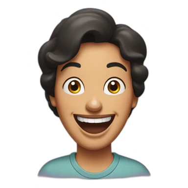 Louise from bob’s burgers laughing sticker