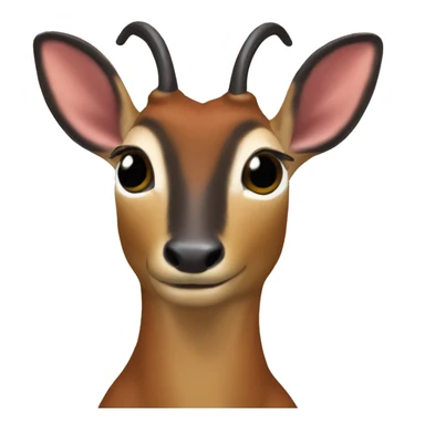 Southern Red Muntjac sticker