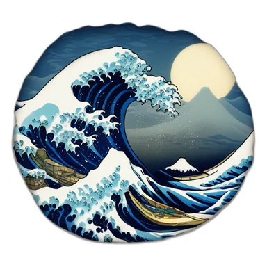 the great wave off kanagawa sticker