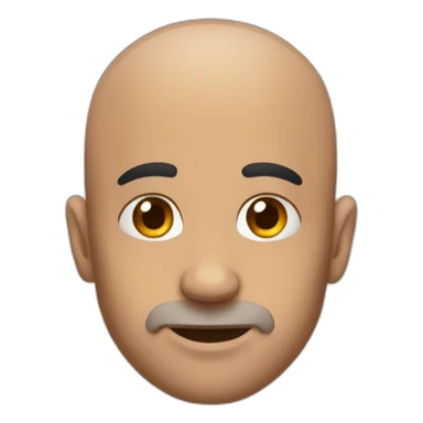 gym without hair with tatoos sticker