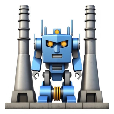 Transformer and power plant sticker