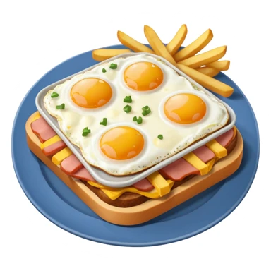 SPAM AND EGGS in paris sticker