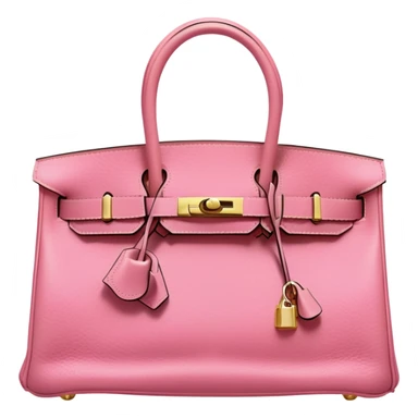 pink birkin hermes bag sticker