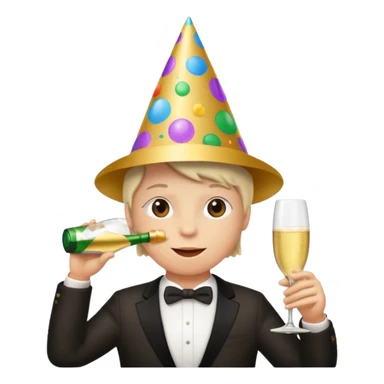 new years eve sticker