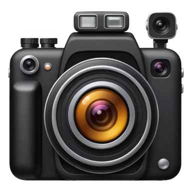 a modern camera is taking sticker