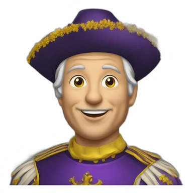 Gilles de carnaval de Binche sticker