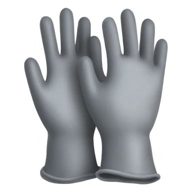 Pair of Nitrile gloves  sticker