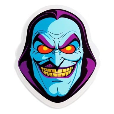 Villains  sticker