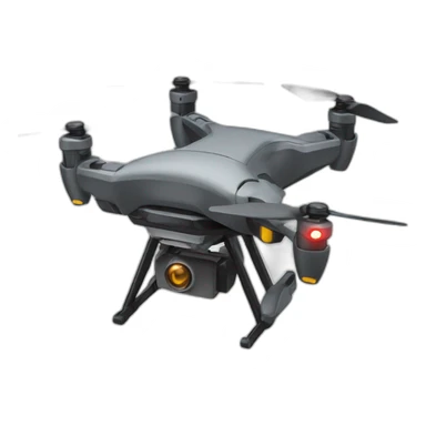 létající dron sticker