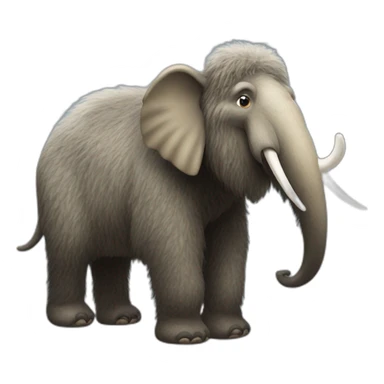 Mammouth woolly sticker