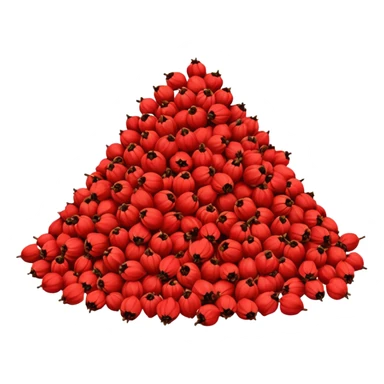 dried rosehip tea sticker