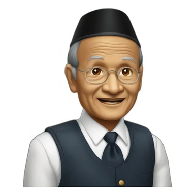 Bacharuddin Jusuf Habibie sticker