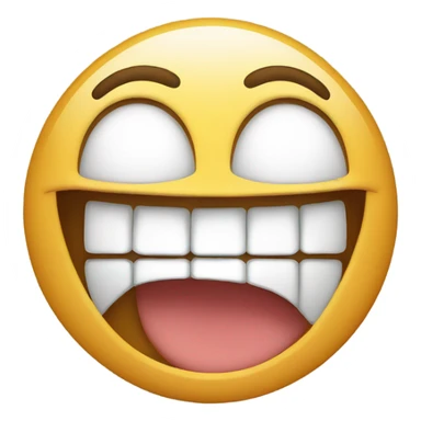 Smirk face laughing sticker