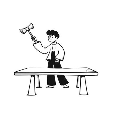 Royal carpenter sticker