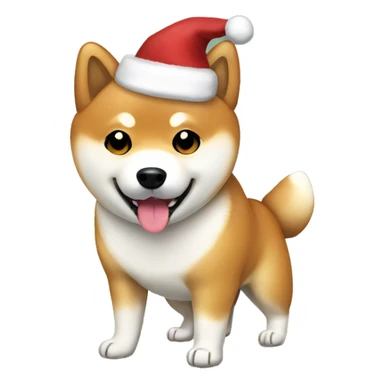 Christmas Shiba Inu  sticker