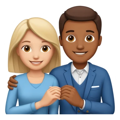 married couple sticker