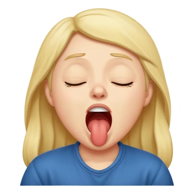 Sleepy Character zzz sticker