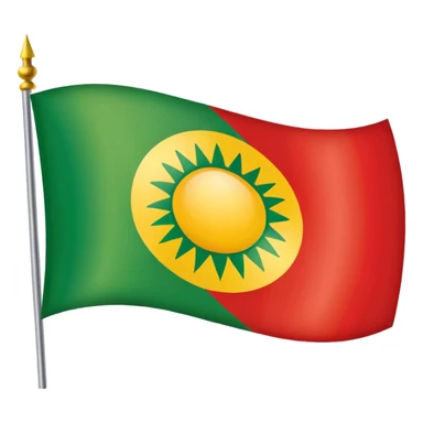 Kurdisch flagg sticker