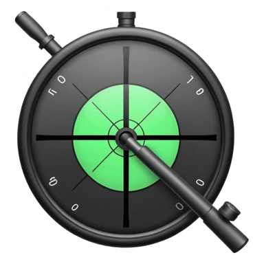 Sniper crosshairs  sticker