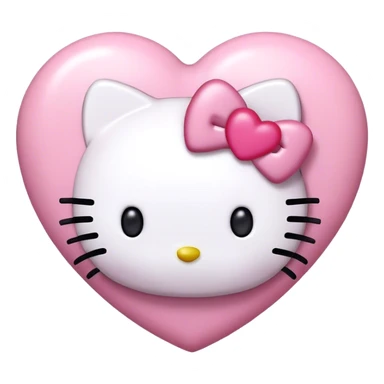 Hello kitty hearts sticker