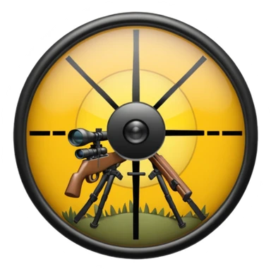 Sniper aim sticker