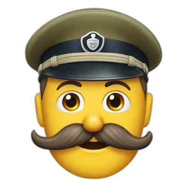 Ww2 german Toothbrush moustache sticker